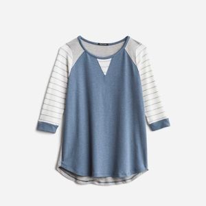 Pink Clover Rachelyn Raglan Knit Top